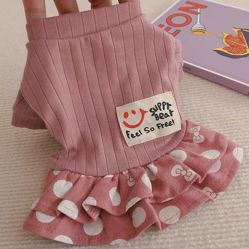 Váy đầm xòe "Feel so Fun" cho chó mèo