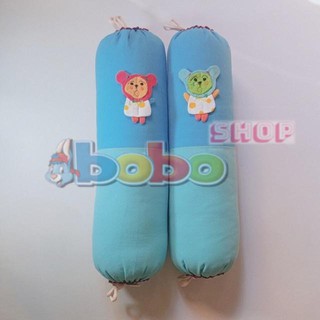 Set 2 gối ôm cara xốp hoạ tiết cho bé màu ngẫu nhiên
