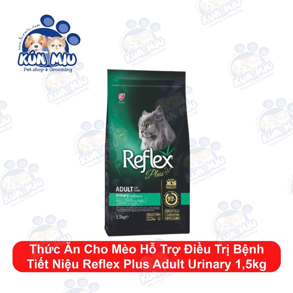 Thức ăn cho mèo hỗ trợ điều trị bệnh tiết niệu REFLEX PLUS ADULT URINARY 1,5kg