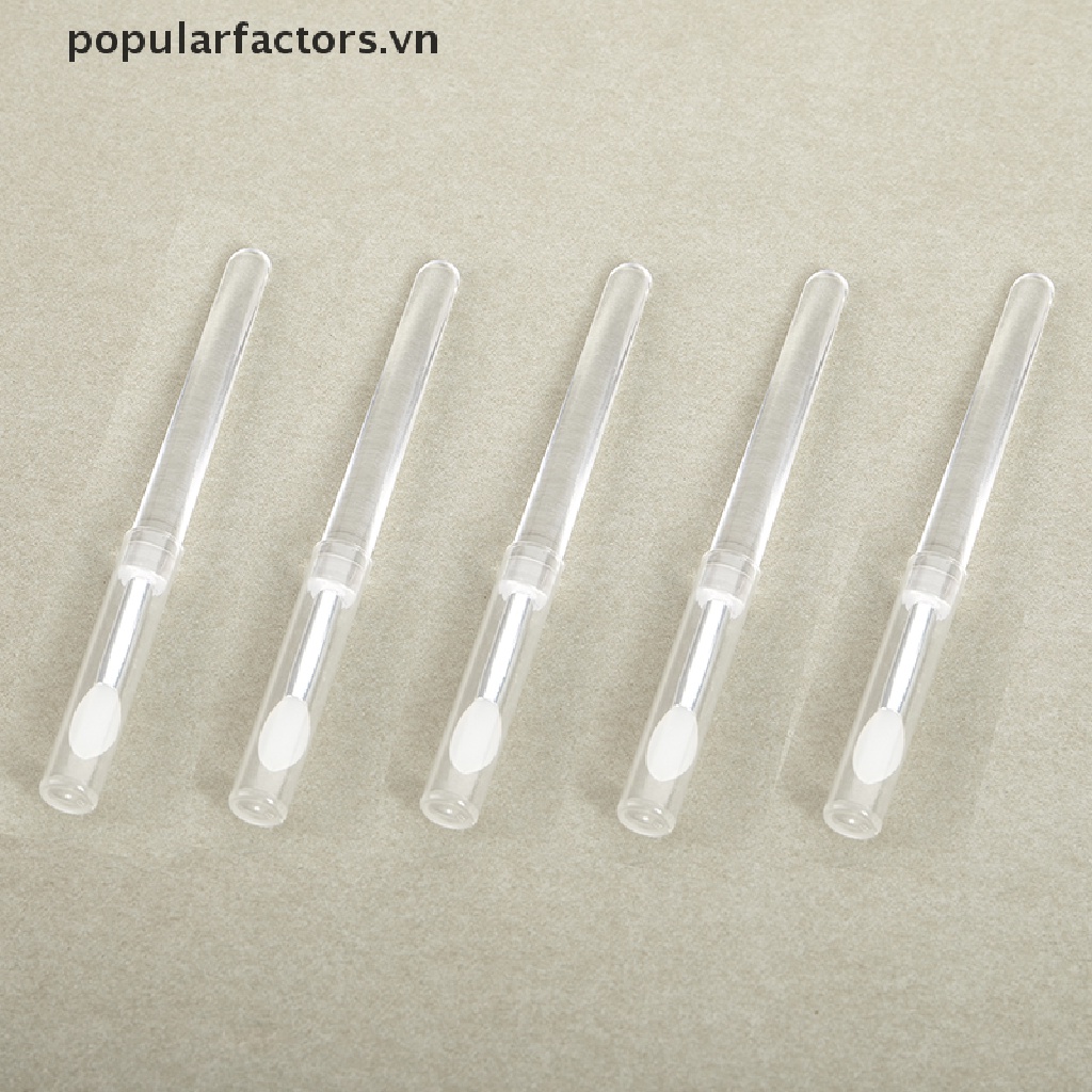 Set 1 / 5 Cọ Tô Son Môi Bằng Silicon Tiện Dụng