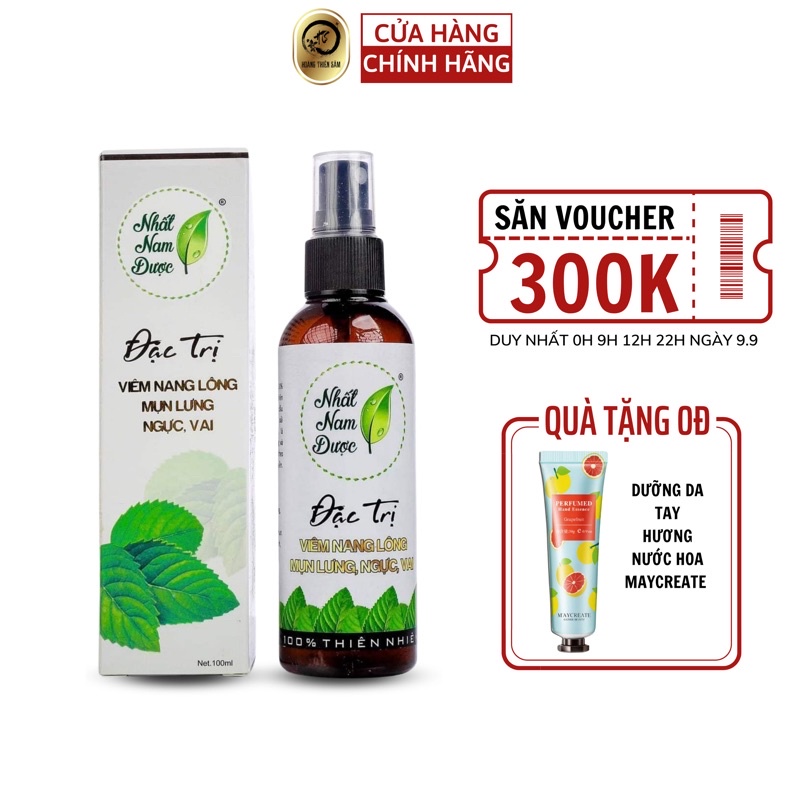 Xịt mụn lưng Hoàng Thiên Sâm 100ml - hoangthiensam