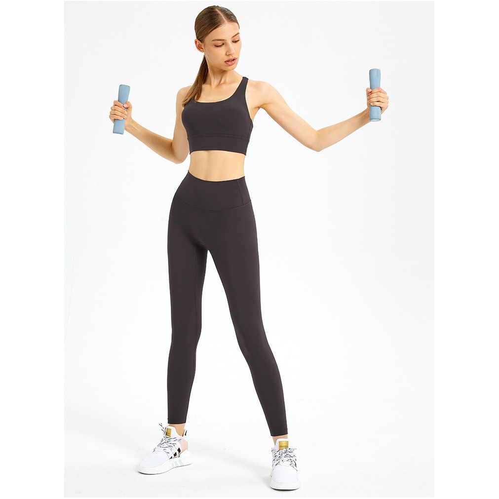 Quần tập Lululemon Align SHR Tight Thu Đông 2021 không logo - Quần tập thể thao Lulu không logo