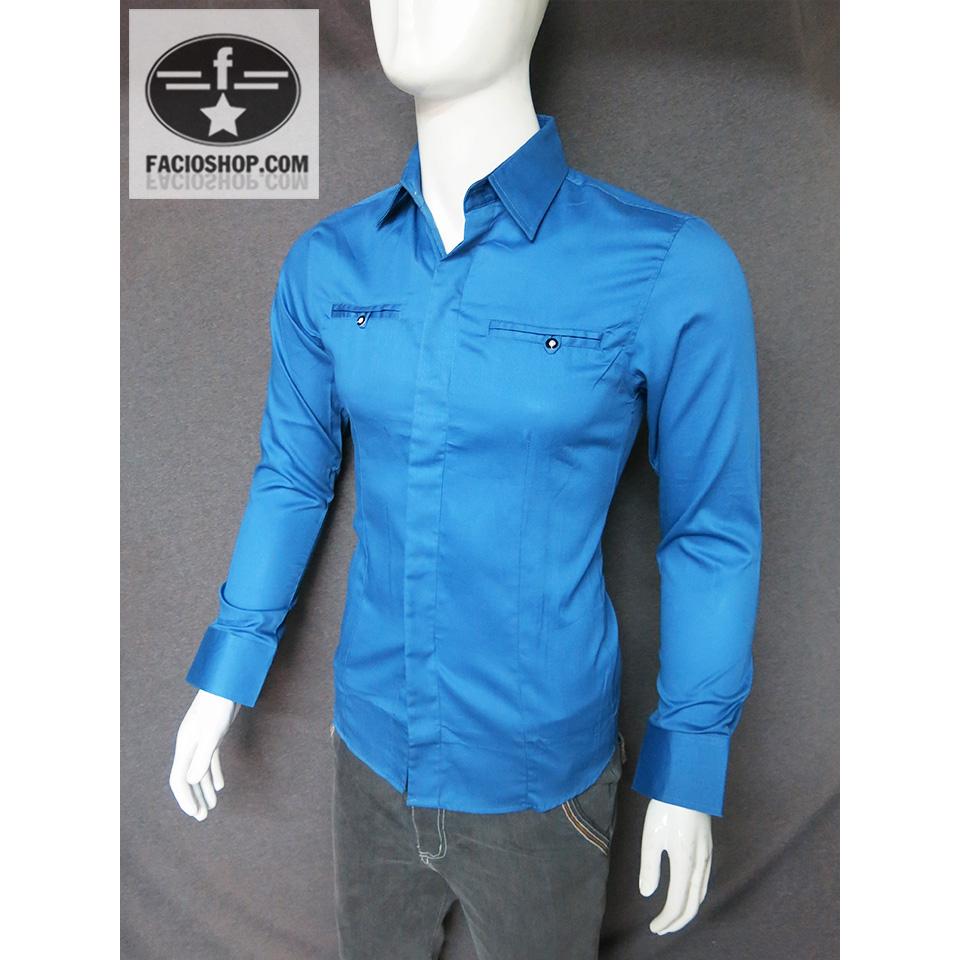 Áo sơ mi nam nữ Facioshop SC159