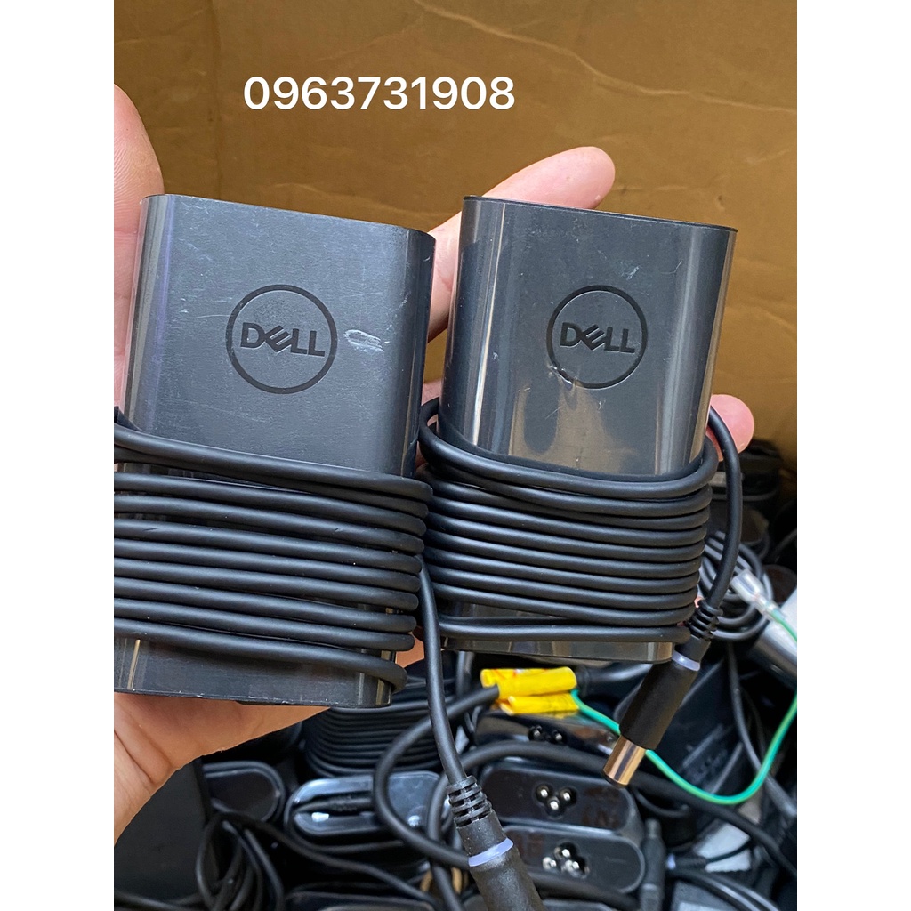 Sạc Adapter laptop Dell latitude 14 E748 E7270 E7450 65W oval bản gốc Dell cung cấp