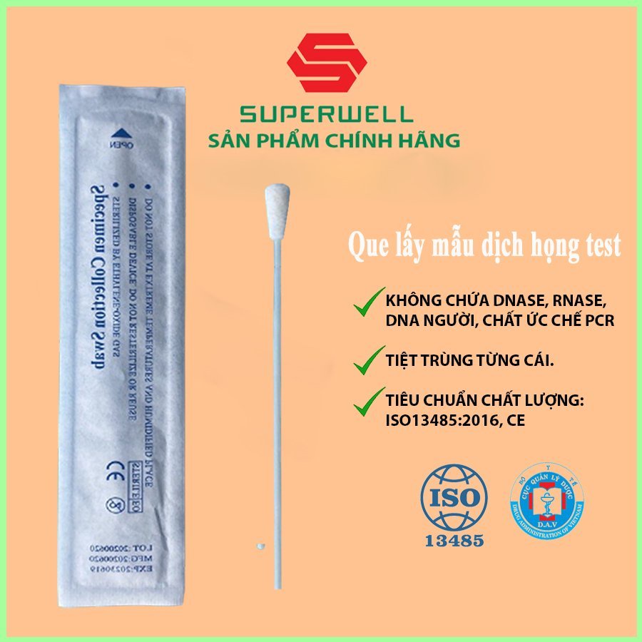 [100 que] Que lấy dịch họng hầu