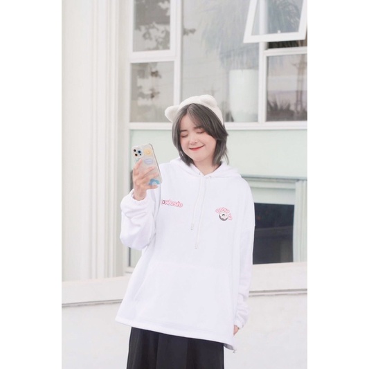Áo Hoodie CONFUSED [DONUT V2], Áo khoác Nỉ Local, Unisex, Form Rộng (3 Màu Nam Nữ)
