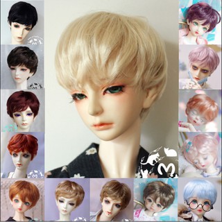 Tóc búp bê BJD 1/4 - kiểu nam