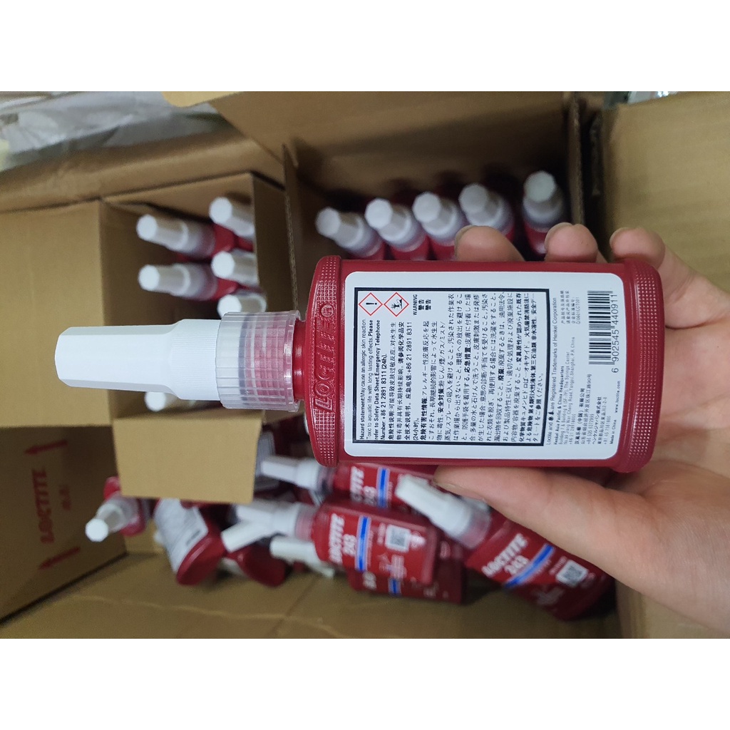 Shop yêu thích Keo khóa ren Loctite 243,Hàng chính hãng, khóa bulong,, chai 50ml