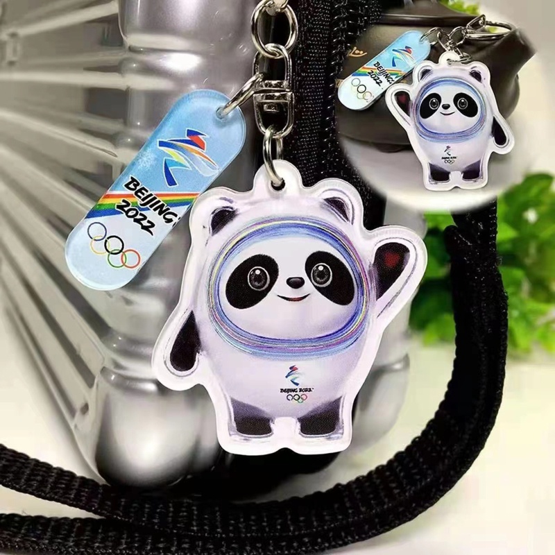 Móc Khóa May Mắn In Chữ Blala Bingdundun