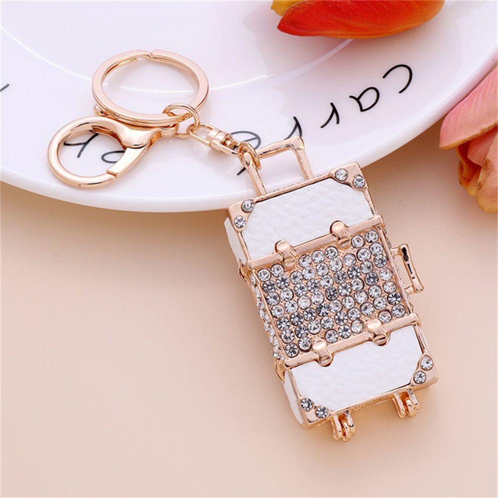 Móc Khóa Hình Vali Sáng Tạo Trang Trí Nội Thất