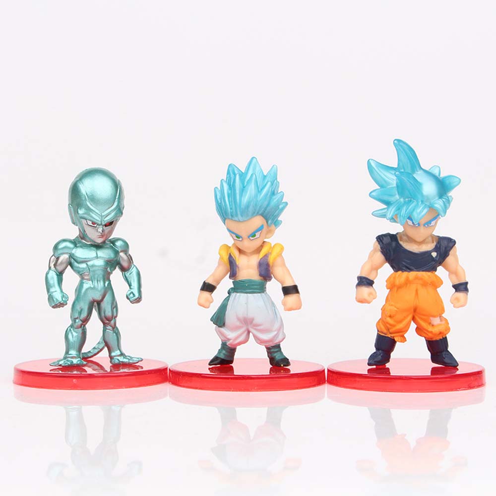 Set 21 Mô Hình Nhân Vật Phim Dragon Ball Bằng Pvc