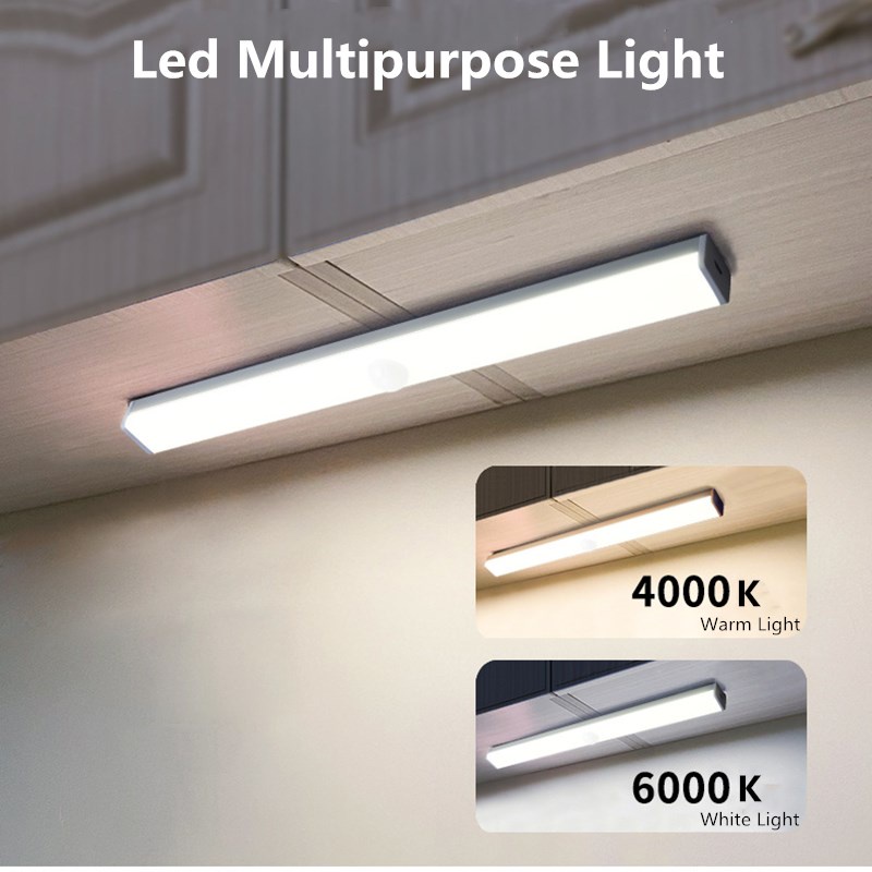 Đèn LED Licer cảm biến chuyển động 3 chế độ có thể điều chỉnh độ sáng và sạc lại đa năng | BigBuy360 - bigbuy360.vn