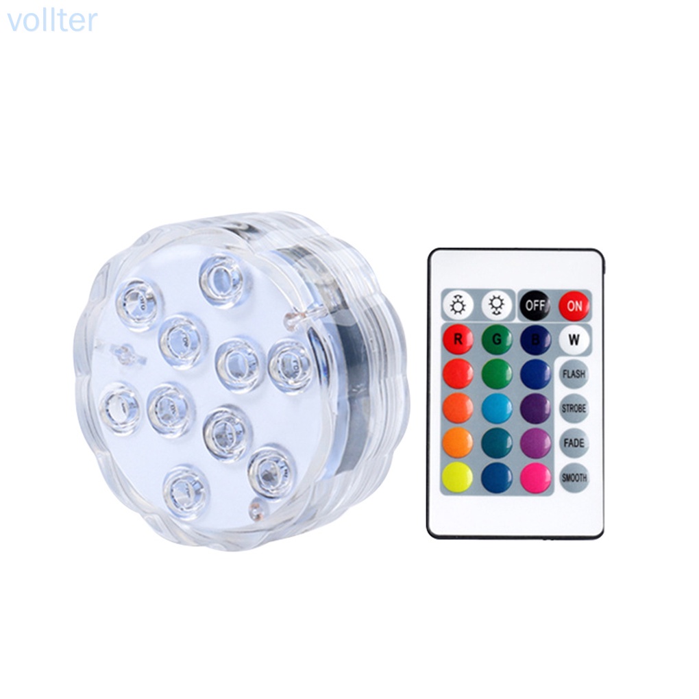 Bóng Đèn Led Rgb Điều Khiển Từ Xa Chống Thấm Nước Loại 1 Cho Bể Cá