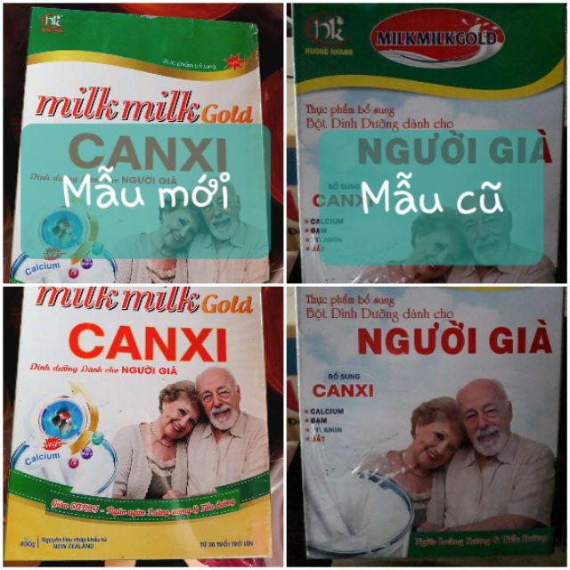 Sữa bột dinh dưỡng MilkMilkGold dành cho người già - MẪU MỚI