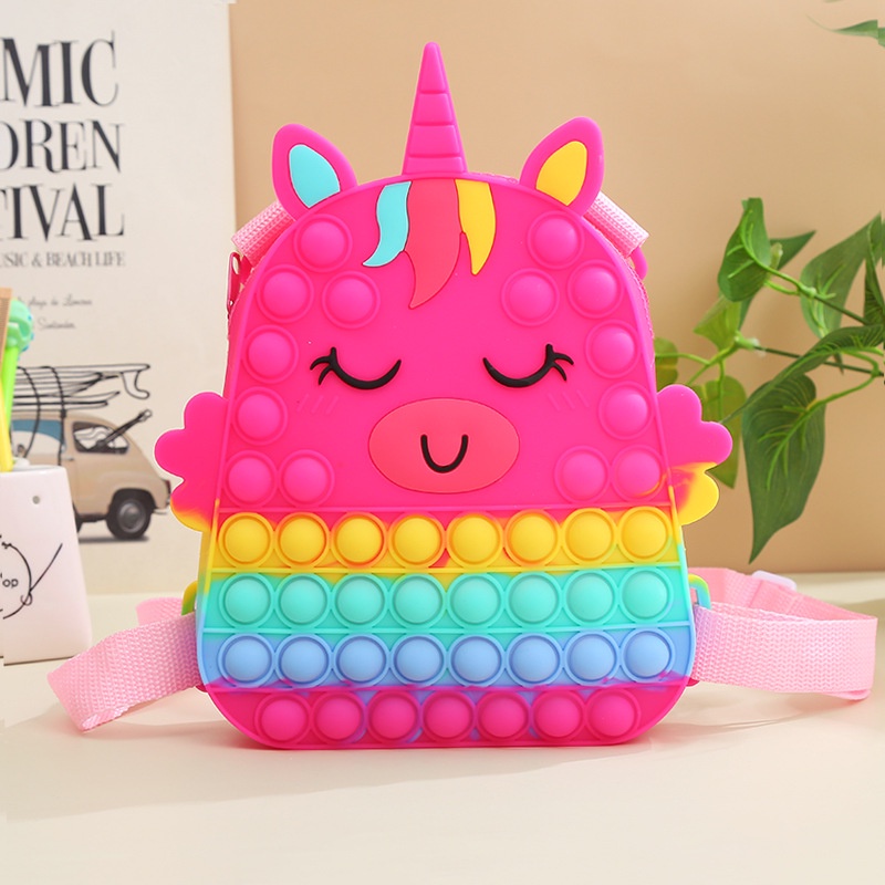 Đồ Chơi Con Quay Hình Ngựa Một Sừng Dễ Thương