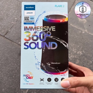 Loa bluetooth soundcore flare 2 20w - a3165 - chống nước led màu âm thanh 360 - bảo hành 12 tháng