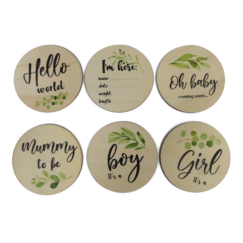 Bộ Thẻ Ghi Âm Dùng Làm Đạo Cụ Chụp Ảnh Kỷ Niệm Cho Bé Sơ Sinh