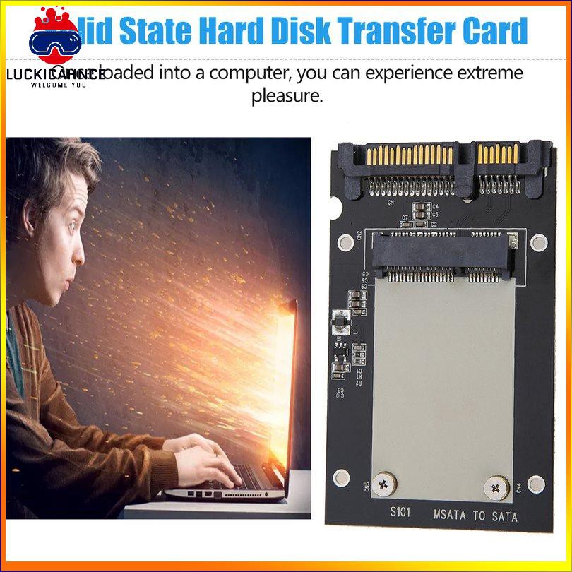 Hộp Chuyển Đổi Ổ Cứng S101 Msata Sang Sata Iii 2.5 Inch Ssd | BigBuy360 - bigbuy360.vn