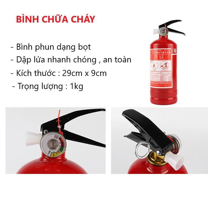 Bộ dụng cụ cứu hộ 9 món dành cho xe ô tô