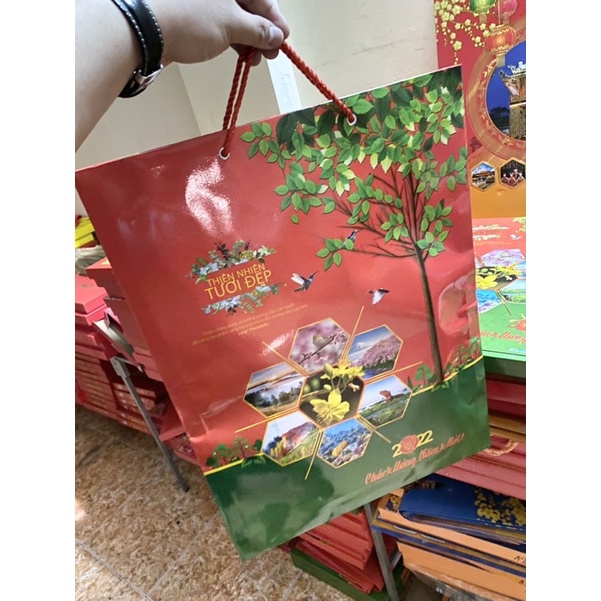 LỊCH 2022 Bloc Siêu Đại (25X35Cm) - Thiên Nhiên Tươi Đẹp  AH06