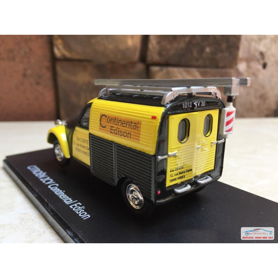 Mo Hinh Xe O To Cổ Citroen 2cv Pickup Tỷ Lệ 1 43 Shopee Việt Nam