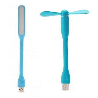 quạt mini và đèn mini cắm usb, laptop, sạc dự phòng