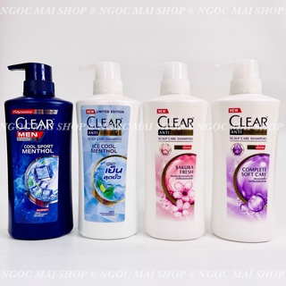 Dầu Gội Clear Thái Lan Đủ Dòng