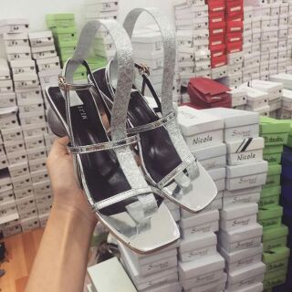 Sandal Bạc
