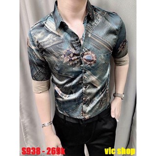 ÁO SƠ MI LỤA NAM CAO CẤP - NHIỀU MẪU CHẤT LỤA MỀM MỊN KHÔNG NHĂN [RẺ VÔ ĐỊCH]