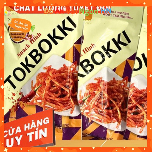 Combo10 gói Snack Hình Tokbokki Siêu Ngon Dai Dai Đồ Ăn Vặt Ngon Cổng Trường
