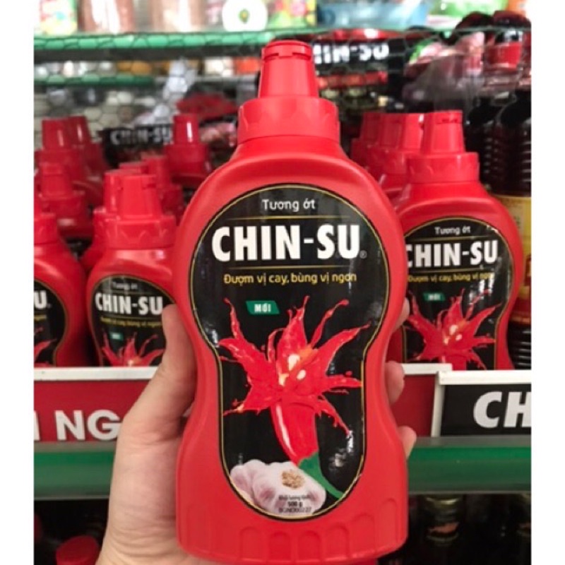 Chai tương ớt chinsu 250ml