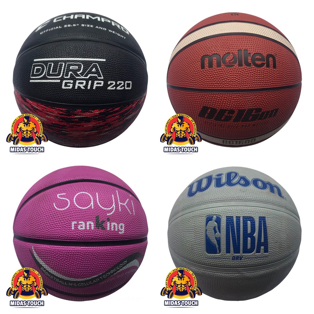 Bóng rổ size 3,5,6,7 Spalding, Molten, Tarmak, Wilson cao cấp VNXK nhiều mẫu mã màu sắc danh cho trẻ em, người lớn.