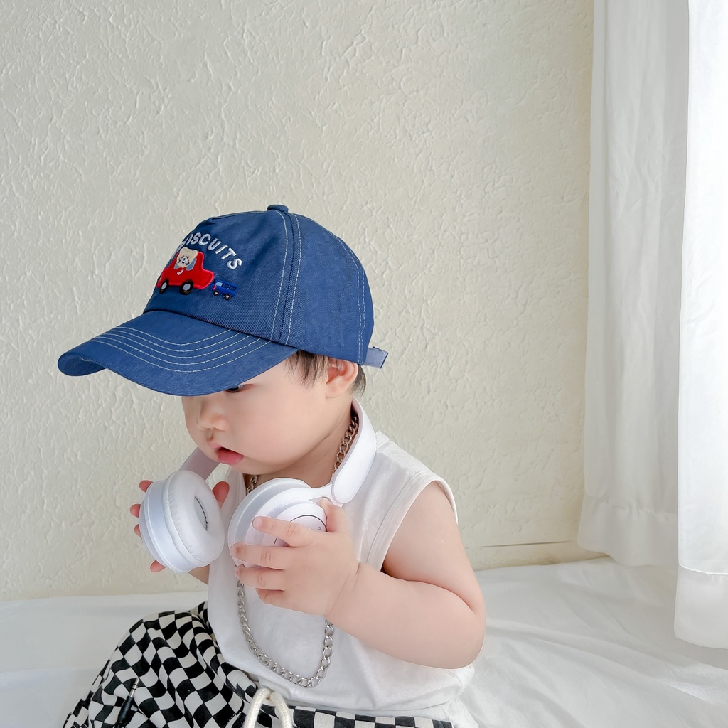 Mũ Lưỡi Trai Chống Nắng Dễ Điều Chỉnh Thời Trang Dành Cho Trẻ Nhỏ 2-6 Tuổi