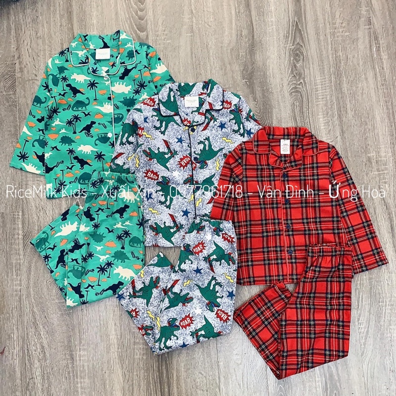 Bộ pyjama nhiều mẫu xuất dư xịn 5