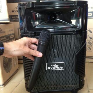 Loa karaoke bluetooth k108 tặng mic không dây