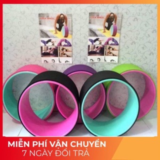 [ Miễn Ship ] Vòng Lăn Lưng, Mở Lưng Yoga Cao Cấp Nhựa ABS Chịu Lực Cao