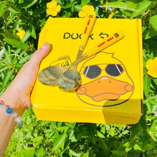 6 Thìa Vịt Vàng Siêu Cute lắm nha .ĐTLV