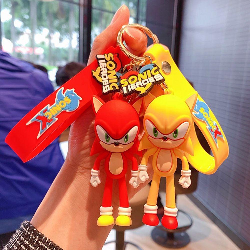 Móc Chìa Khóa Hình Chú Chuột Sonic Độc Đáo Giá Đỡ