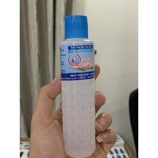 Nước pha sơn móng tay Quyên dụng cụ chuyên dụng làm móng tay nghệ thuật nail - 125ml-dùng đẻ pha nước sơn khi bị đặc