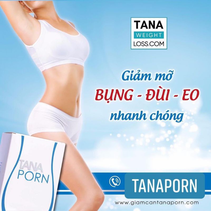 [SIÊU GIẢM] GIẢM CÂN CẤP TỐC TANAPORN 19 CƠ ĐỊA SIÊU NHỜN NẶNG