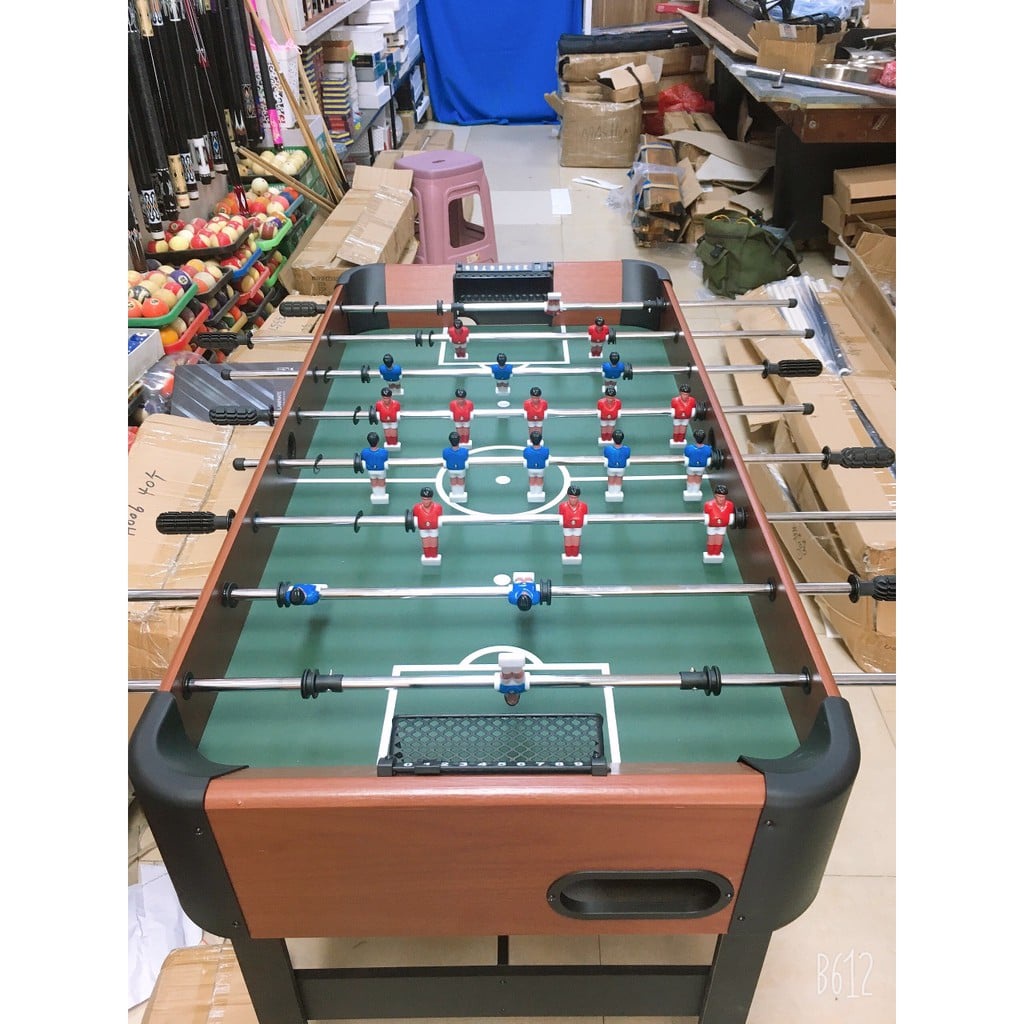 Bàn Bi Lắc Bóng Đá Cỡ Lớn 1,2m, Banh Bàn Foosball Oxford Wooden 1m2 Thi Đấu Cho Gia Đình Văn Phòng Hanana