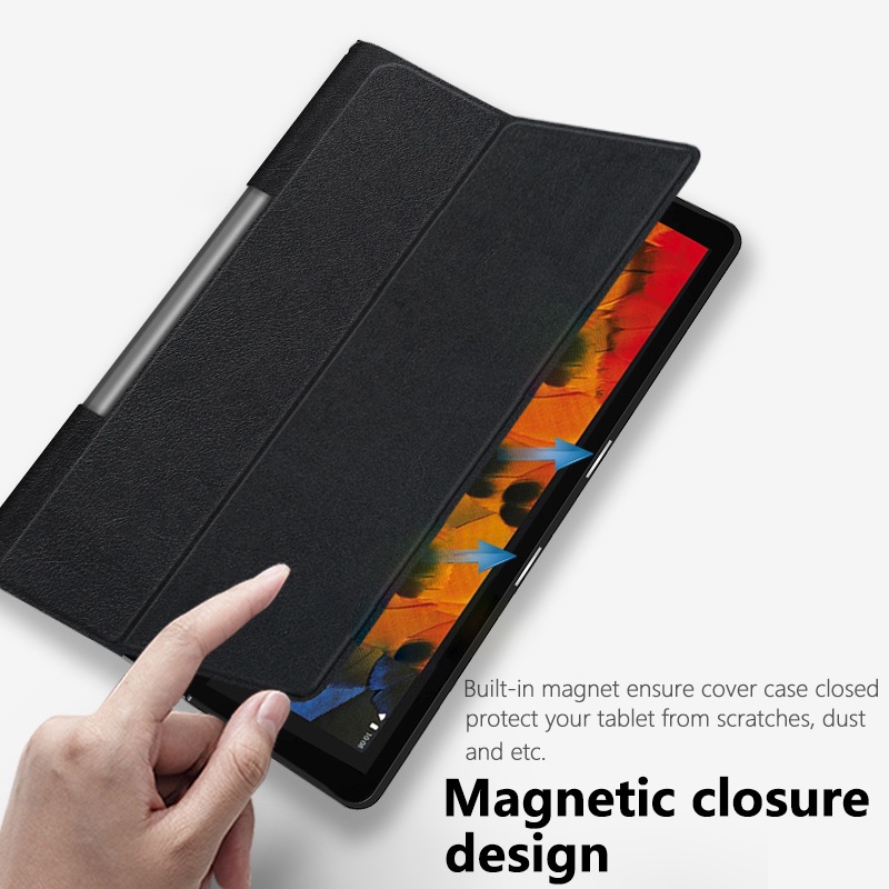 Bao Da Máy Tính Bảng Nam Châm Cho Lenovo Yoga Smart tab 5 2019 tab YT X705X YT X705F