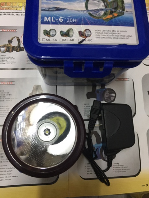 Đèn sạc đội đầu ML-6 siêu sáng