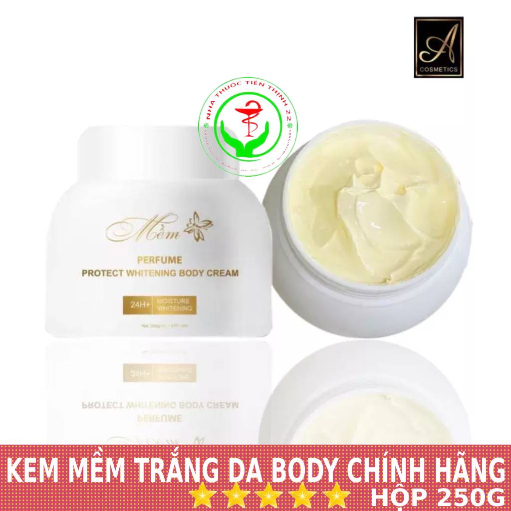 Kem Body Mềm ACOSMETICS chính hãng, Dưỡng Trắng Da Toàn Thân, Da Trắng Sáng, Mềm Mịn 5.0 - Hộp 250G