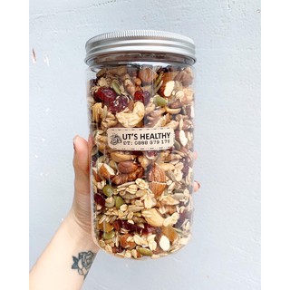 500g - Granola Siêu Hạt - Hạt dinh dưỡng ăn kiêng , hỗ trợ giảm cân
