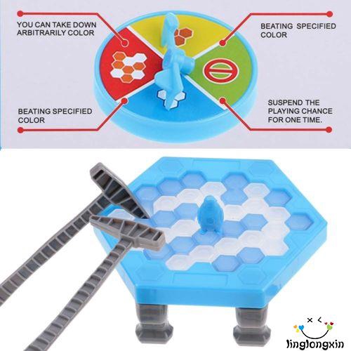 LLX-Bộ trò chơi phá băng giải cứu chim cánh cụt cho trẻ em