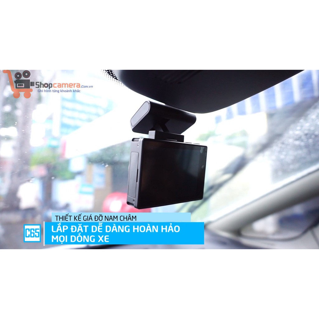 Camera hành trình Vietmap C65 (Tặng thẻ 128gb)Ghi hình trước sau Ultra 4K - Có Wifi - GPS - Cảm ứng