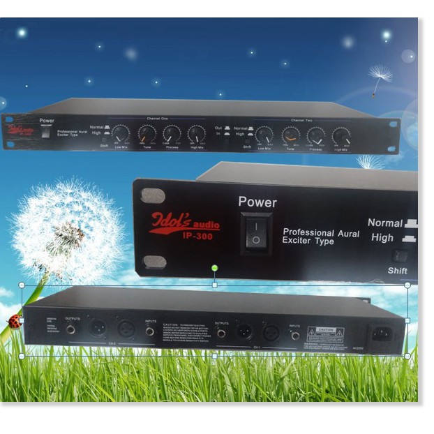 Thiết Bị Nâng Tiếng Hát, Máy nâng tiếng IP-300 Nhôm Phay Cong, Dàn Nghe Nhạc Karaoke Gia Đình,dàn âm thanh chuyên nghiệp