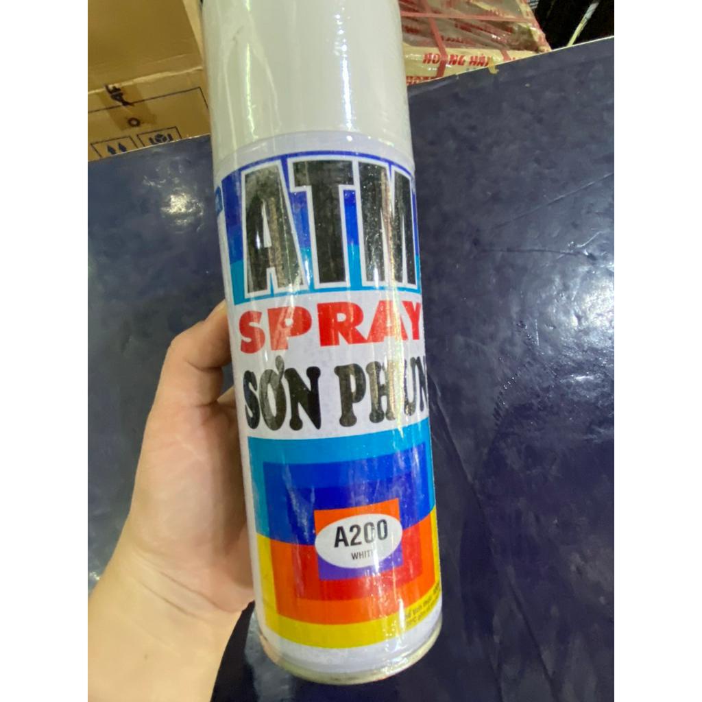 Sơn Xịt MÀU TRẮNG  ATM A200 - 400ml - sẵn hàng giá tốt