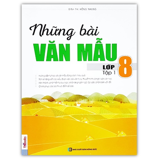 Sách - Những bài văn mẫu lớp 8 - Tập 1 (MC)